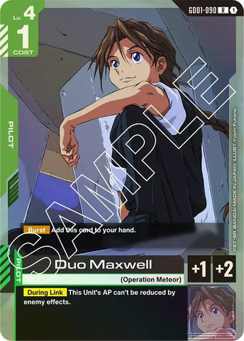 Duo Maxwell (GD01-090) (Newtype Rising)