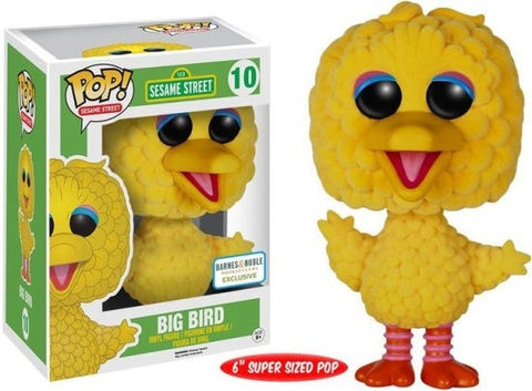 Image for Big Bird (Flocked) Super Sized 6" - Funko