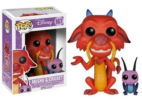 Image for Mulan: Mushu and Cricket - Funko