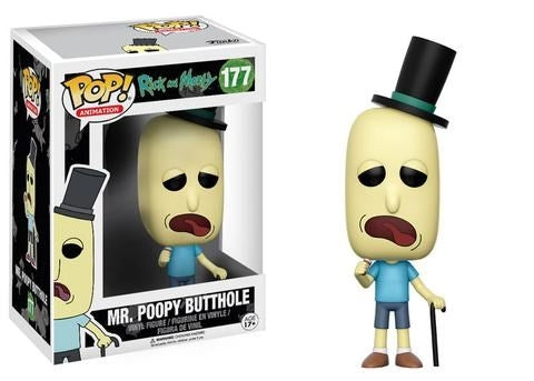 Image for Rick and Morty: Mr. Poopy Butthole - Funko