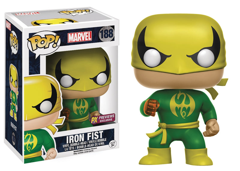 Image for Iron Fist (Bobble-Head) (Previews Exclusive) - Funko