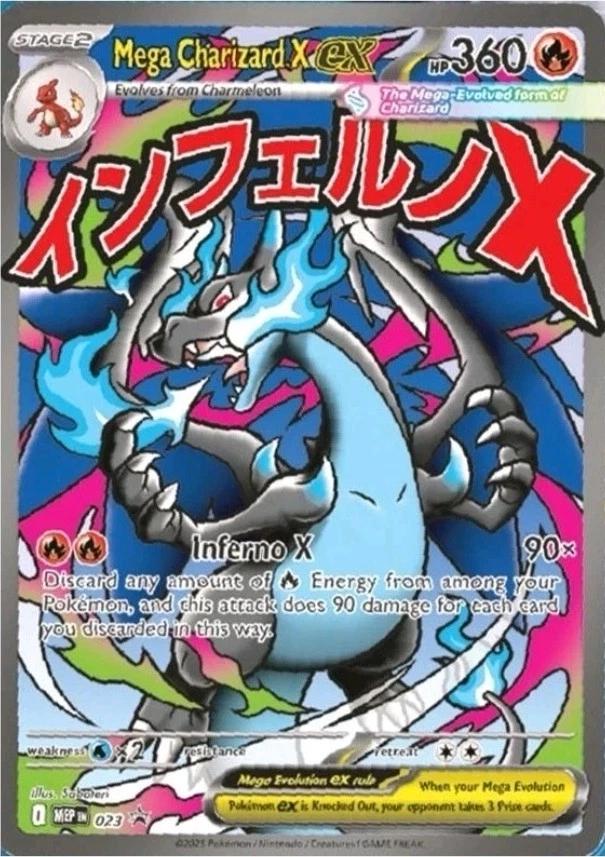 Mega Charizard X ex (023) [Mega Evolution Promo]