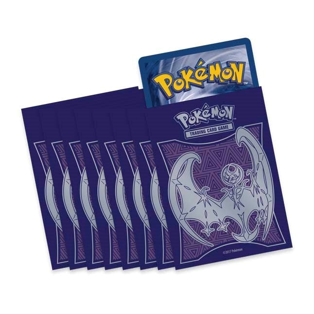 Image for Pokemon TCG: Sun & Moon Elite Trainer Box Card Sleeves - Lunala (65 Pack) - Card Sleeves