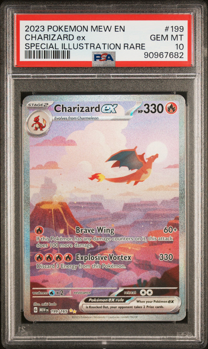 PSA 10 - CHARIZARD ex SPECIAL ILLUSTRATION RARE 2023 POKEMON MEW EN-151