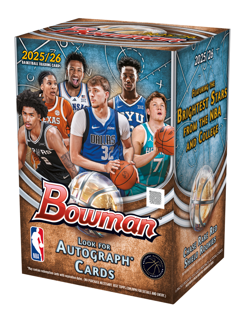 2025-26 Topps Bowman Basketball Value Box