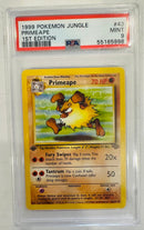 PRIMEAPE 1ST EDITION 1999 POKEMON JUNGLE PSA 9
