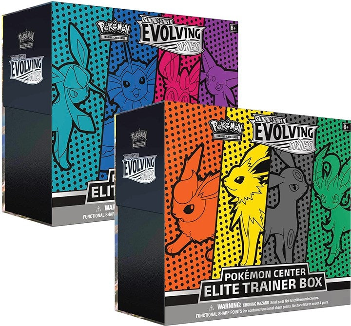 Image for Evolving Skies Pokemon Center Elite Trainer Box [Set of 2] (Exclusive) - Pokemon