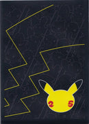 Image for Pokemon TCG: Celebrations Elite Trainer Box Card Sleeves - 25 Pikachu (65 Pack) - Card Sleeves