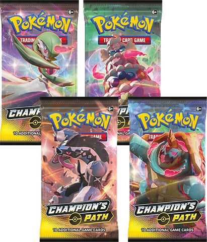 Image for Champion's Path Booster Pack Art Bundle [Set of 4] - Pokemon