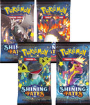 Image for Shining Fates Booster Pack Art Bundle [Set of 4] - Pokemon