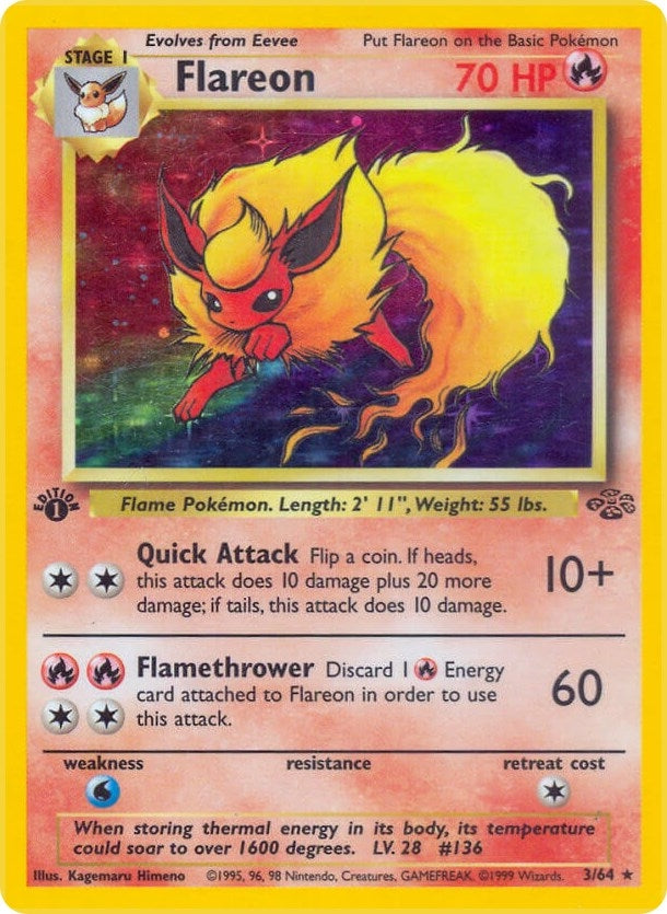 Flareon (3) (03/64) (Jungle)