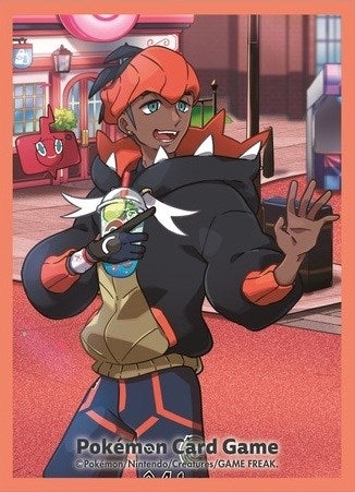 Image for Pokemon TCG: Pokemon Center Japan Exclusive Card Sleeves - Trainer Offshot! Raihan (64-Pack) - Card Sleeves