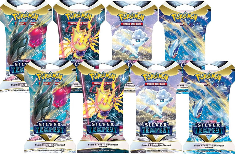 Image for Silver Tempest Sleeved Booster Pack Bundle [Set of 8] - Pokemon