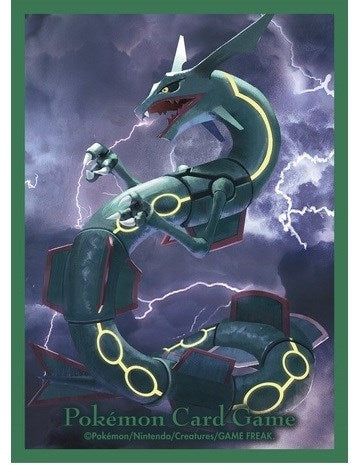 Image for Pokemon TCG: Pokemon Center Japan Exclusive Card Sleeves - Flying Rayquaza (64-Pack) - Card Sleeves
