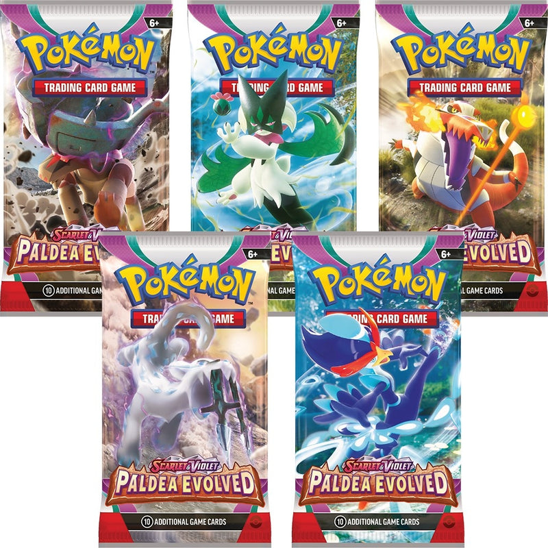 Image for Paldea Evolved Booster Pack Art Bundle [Set of 5] - Pokemon