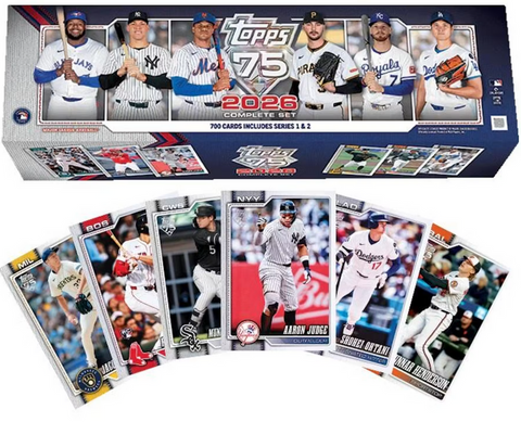 Topps 2026 Baseball Factory Complete Set Box