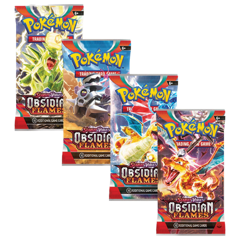 Image for Obsidian Flames Booster Pack Art Bundle [Set of 4] - Pokemon