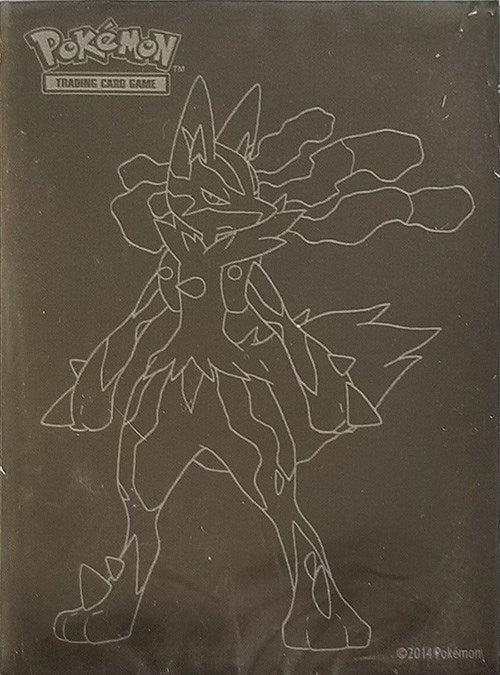 Image for Pokemon TCG: Furious Fists Elite Trainer Box Card Sleeves - Mega Lucario (65-Pack) - Card Sleeves