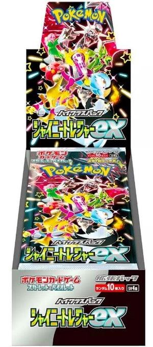 Image for Shiny Treasure ex High Class Booster Box - Pokemon Japan