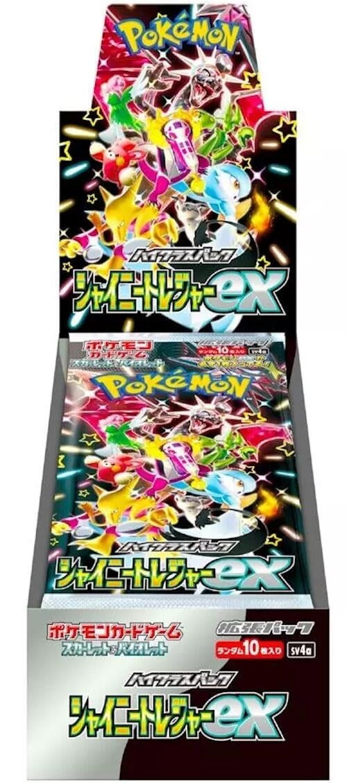 Image for Shiny Treasure ex High Class Booster Box - Pokemon Japan