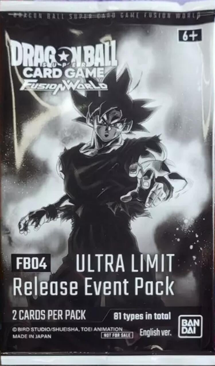 Image for FB04 Ultra Limit Release Event Pack - Dragon Ball Super: Fusion World