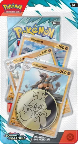 Scarlet & Violet: Journey Together - Premium Checklane Blister (Rhyperior)