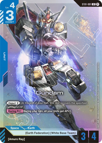 Image for Gundam (ST01-001) (Edition Beta) - Gundam Card Game