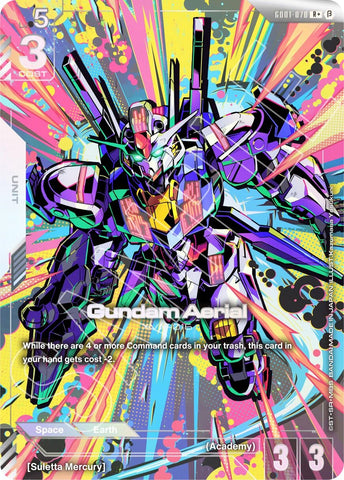 Image for Gundam Aerial (R+) (GD01-070) (Edition Beta) - Gundam Card Game