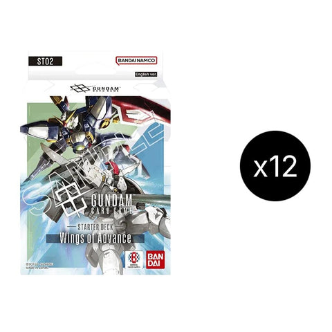 Image for Starter Deck 02: Wings of Advance Display Case - Gundam Card Game