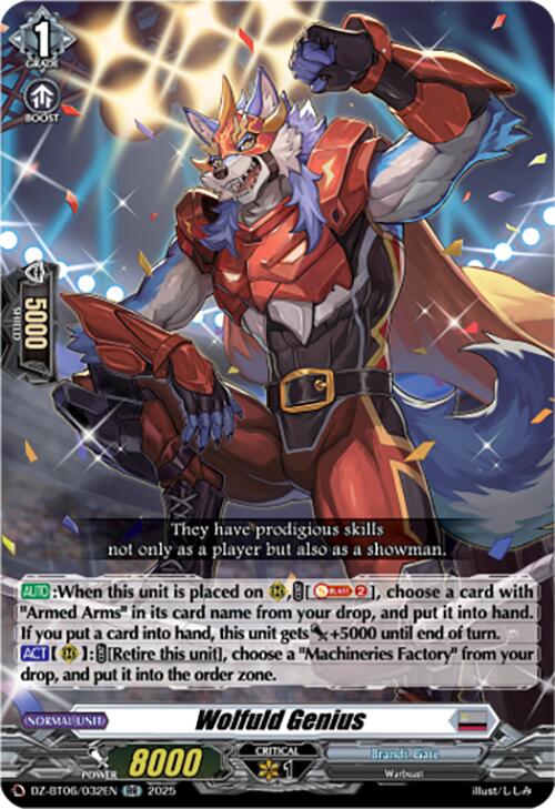 Wolfuld Genius (DZ-BT06/032EN) [DZ-BT06: Generation Dragenesis]
