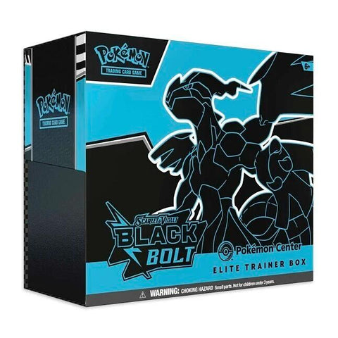 Scarlet & Violet: Black Bolt - Elite Trainer Box (Pokemon Center Exclusive)