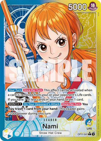 Nami (041) (Alternate Art) [A Fist of Divine Speed]