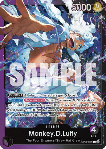 Monkey.D.Luffy (OP09-061) [Starter Deck: Purple/Black Monkey.D.Luffy]