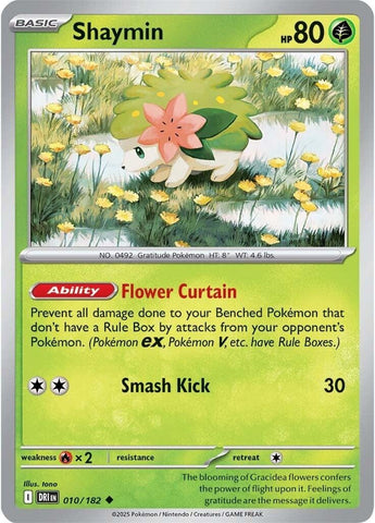 Shaymin (010/182) [Scarlet & Violet: Destined Rivals]