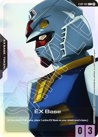 Image for EX Base (EXBP-001) (Mobile Suit Gundam) (EXBP-001) (Promotional EX Base Tokens) - Gundam Card Game