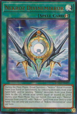 Nekroz Divinemirror [BLMM-EN027] Ultra Rare