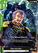 Image for The Blue Giant (C+) (ST03-014) (Starter Deck 03: Zeon's Rush) - Gundam Card Game
