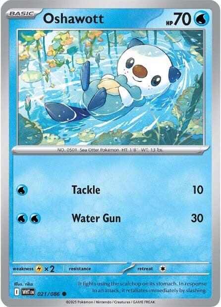 Oshawott (021/086) [Scarlet & Violet: White Flare]