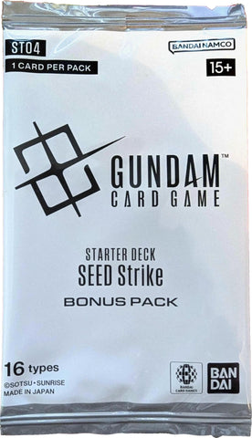 Image for Starter Deck: SEED Strike Bonus Pack - Gundam Card Game