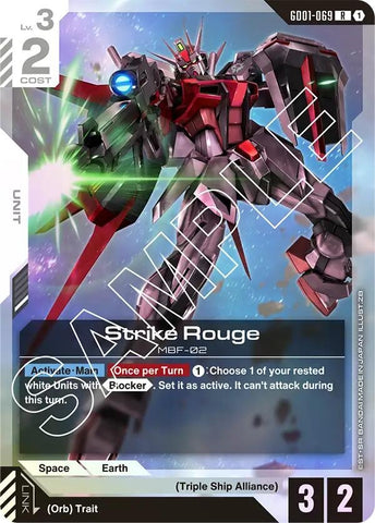 Image for Strike Rouge (GD01-069) (Newtype Rising) - Gundam Card Game