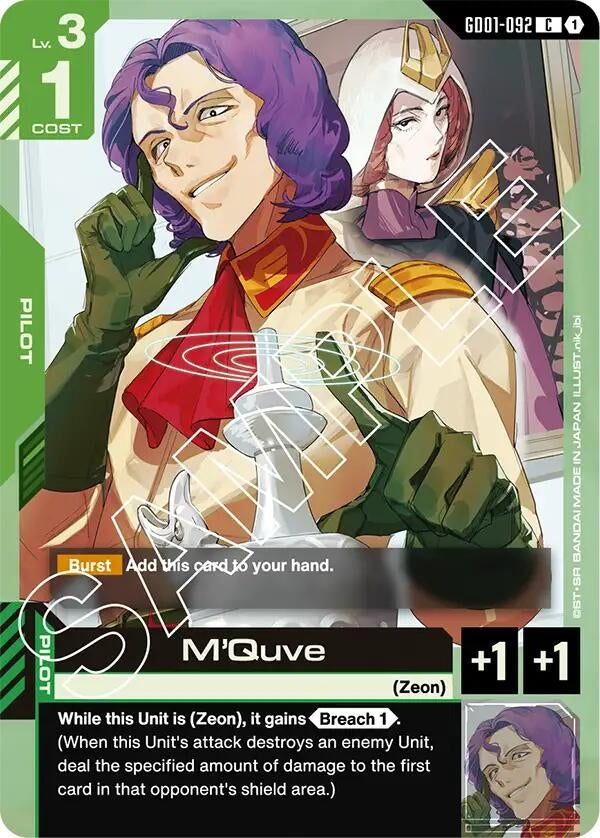 M'Quve (GD01-092) (Newtype Rising)