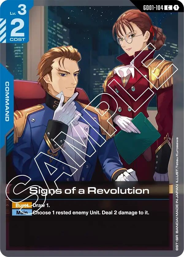Signs of a Revolution (GD01-104) (Newtype Rising)