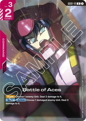 Image for Battle of Aces (GD01-111) (Newtype Rising) - Gundam Card Game