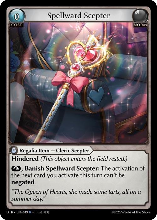 Spellward Scepter (019) [Distorted Reflections]