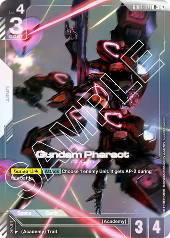 Image for Gundam Pharact (R+) (GD01-071) (Newtype Rising) - Gundam Card Game