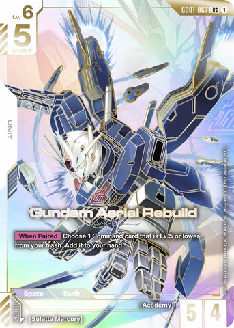 Image for Gundam Aerial Rebuild (LR++) (GD01-067) (Newtype Rising) - Gundam Card Game