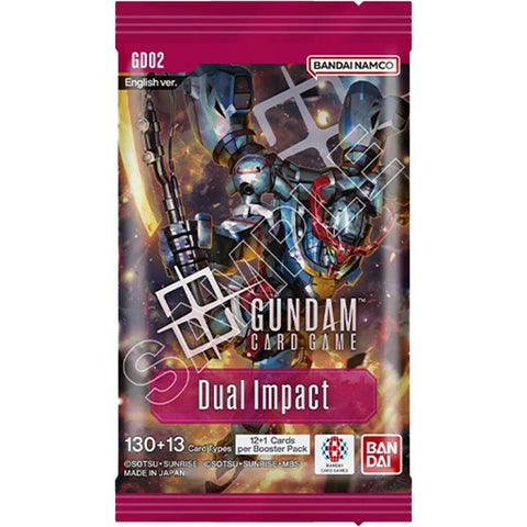 Image for Dual Impact Booster Pack - Gundam Card Game