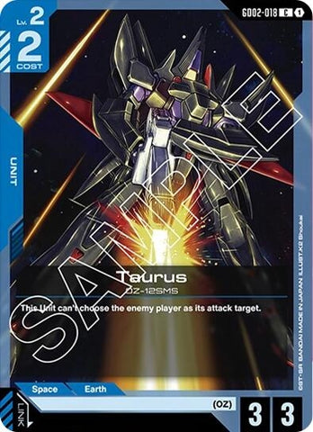 Image for Taurus (GD02-018) (Dual Impact) - Gundam Card Game