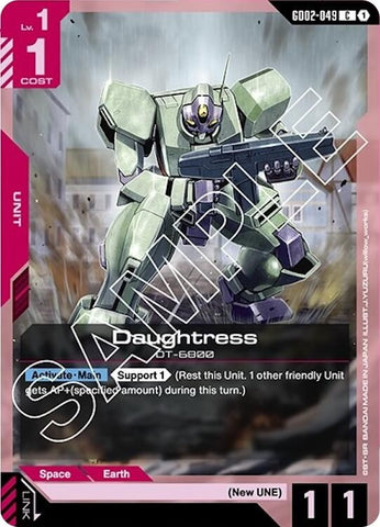 Image for Daughtress (GD02-049) (Dual Impact) - Gundam Card Game