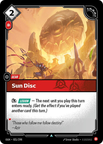 Image for Sun Disc (021/298) (Origins) - Riftbound: League of Legends Trading Card Game
